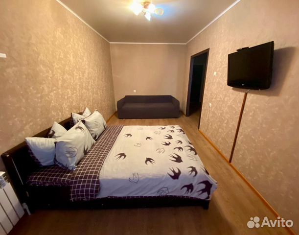 

1-к. квартира, 45 м², 2 кровати