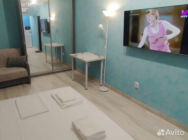 

Квартира-студия, 25 м², 2 кровати