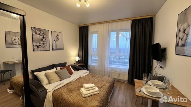 

Квартира-студия, 22 м², 1 кровать