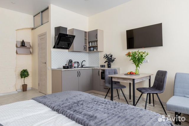 

Квартира-студия, 20 м², 2 кровати