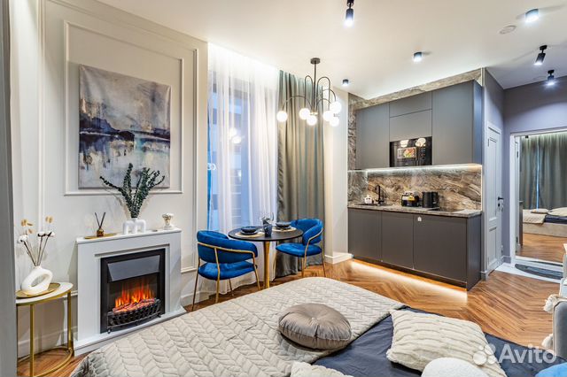 

Квартира-студия, 20 м², 2 кровати