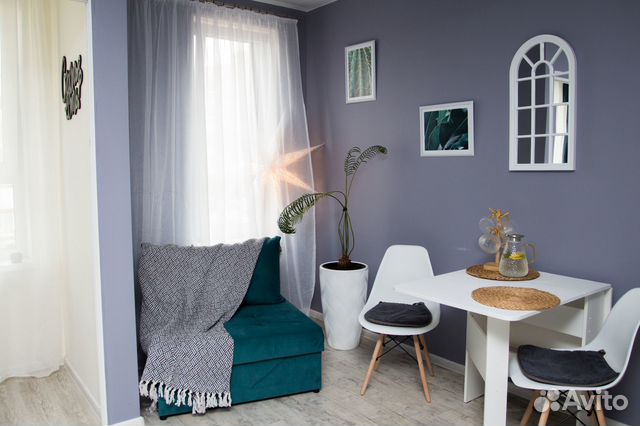 

Квартира-студия, 40 м², 2 кровати