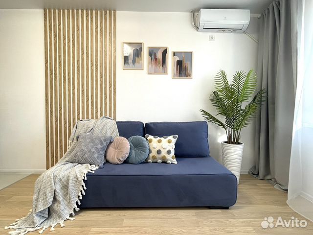

1-к. квартира, 40 м², 2 кровати