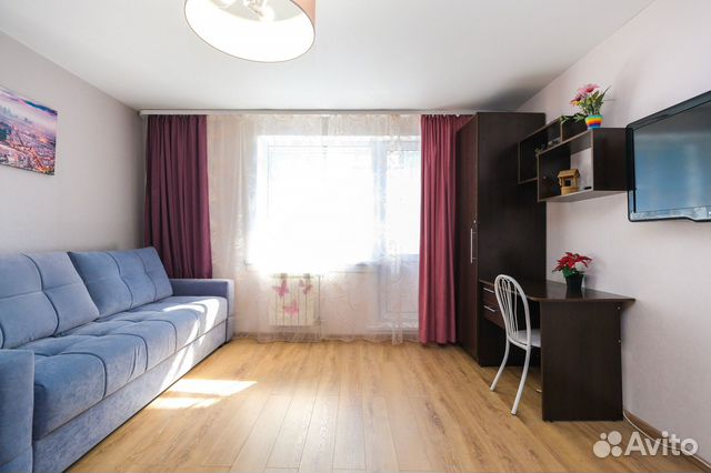 

Квартира-студия, 30 м², 1 кровать