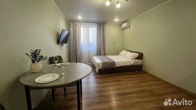 

Квартира-студия, 29 м², 1 кровать