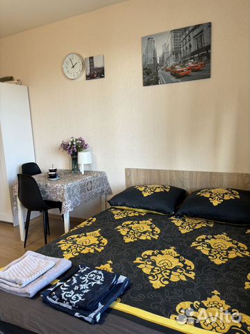 

Квартира-студия, 25 м², 1 кровать