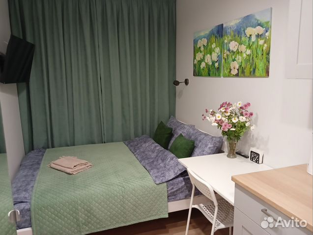 

Квартира-студия, 16 м², 1 кровать