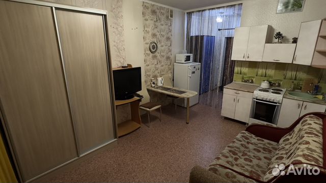 

Квартира-студия, 24 м², 2 кровати