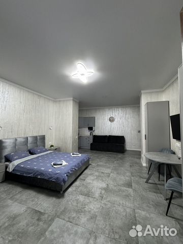 

Квартира-студия, 40 м², 2 кровати