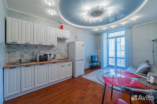 

1-к. квартира, 46 м², 3 кровати
