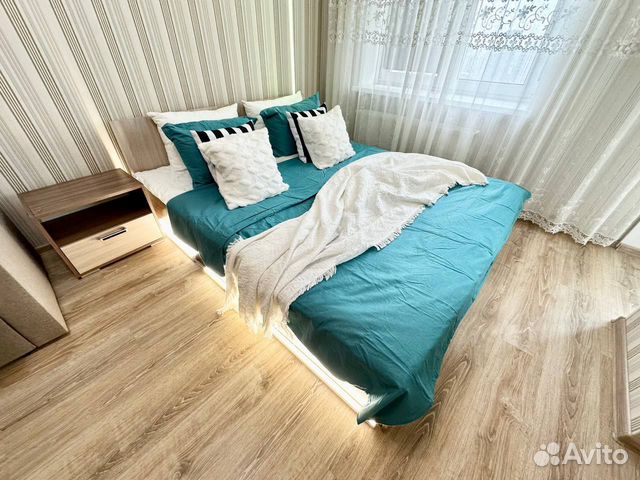 

1-к. квартира, 41,4 м², 2 кровати