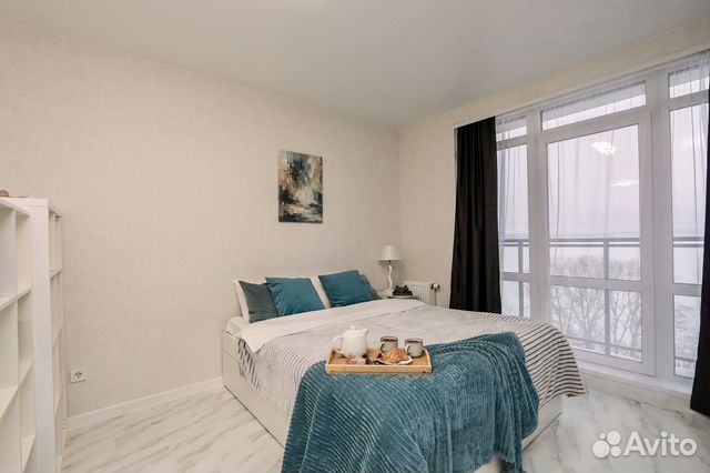 

Квартира-студия, 48 м², 2 кровати