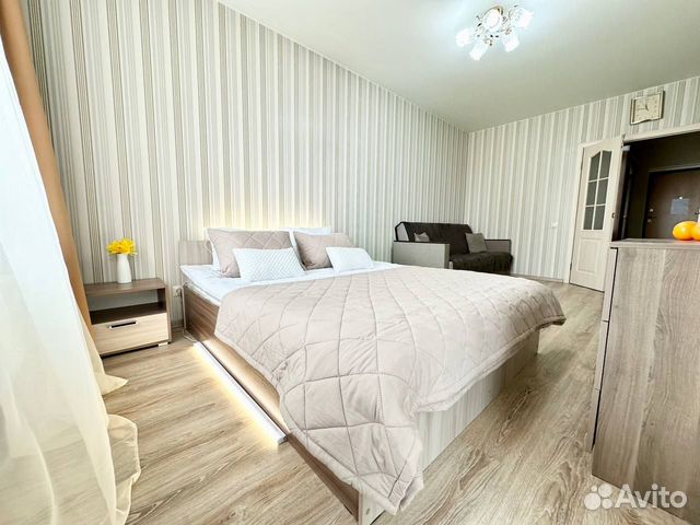 

1-к. квартира, 42,5 м², 2 кровати