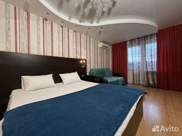 

Квартира-студия, 42 м², 2 кровати
