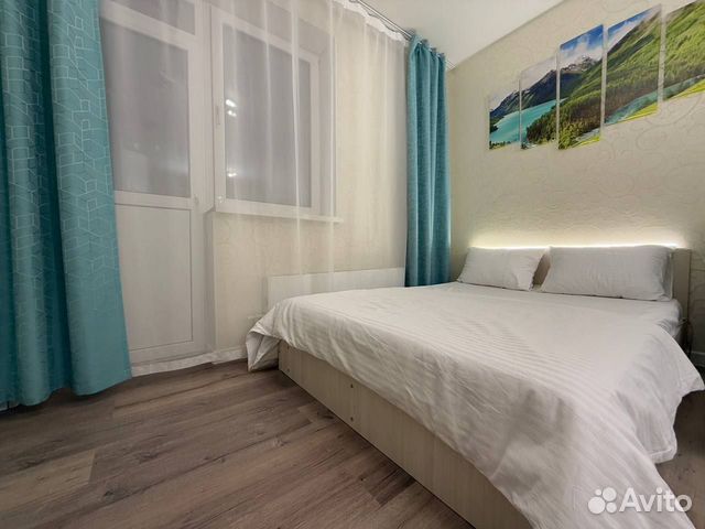 

Квартира-студия, 37 м², 2 кровати