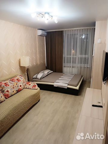 

1-к. квартира, 42 м², 2 кровати