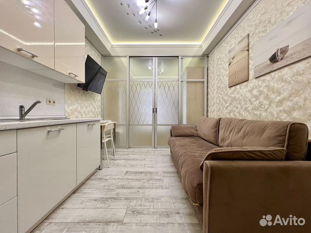 

Квартира-студия в апарт-отеле, 35 м², 2 кровати