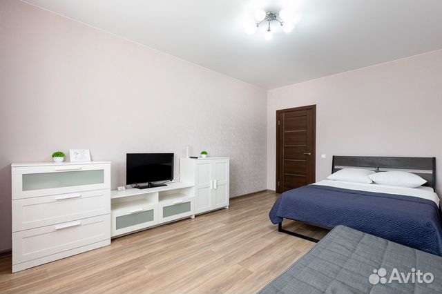 

1-к. квартира, 46,4 м², 3 кровати