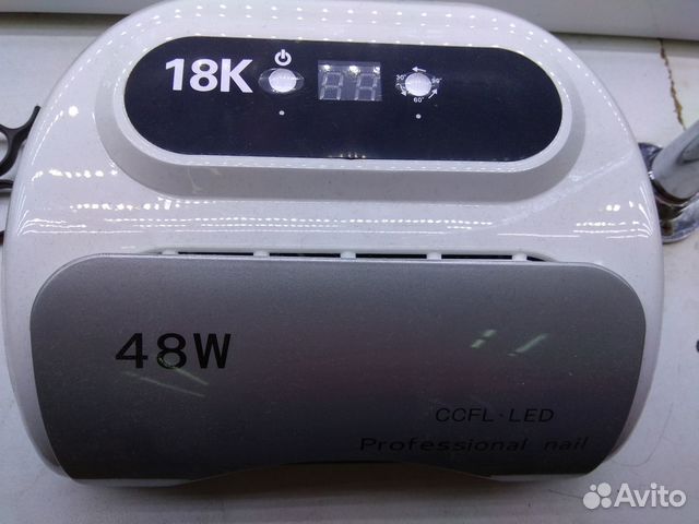 Гибридная лампа для маникюра 48Вт ccfl+LED белая Гибридная лампа для маникюра 48Вт ccfl+LED белая