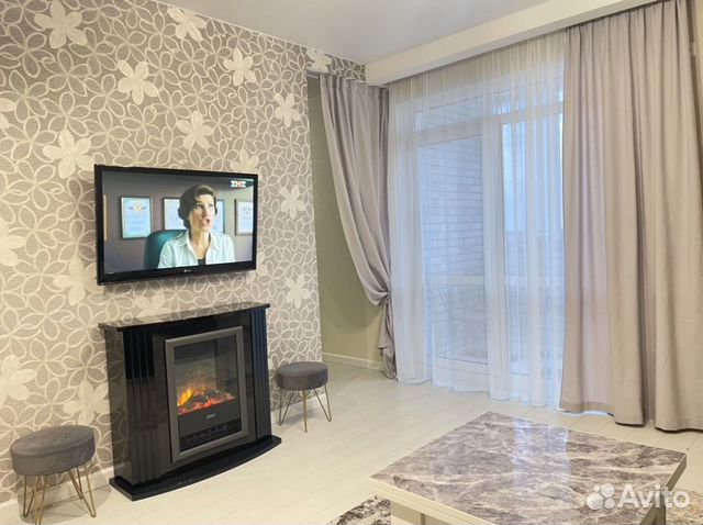 

1-к. квартира, 43 м², 2 кровати