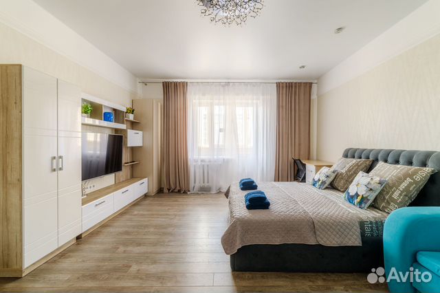 

1-к. квартира, 46,2 м², 2 кровати