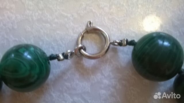 Бусы малахит Бусы малахит