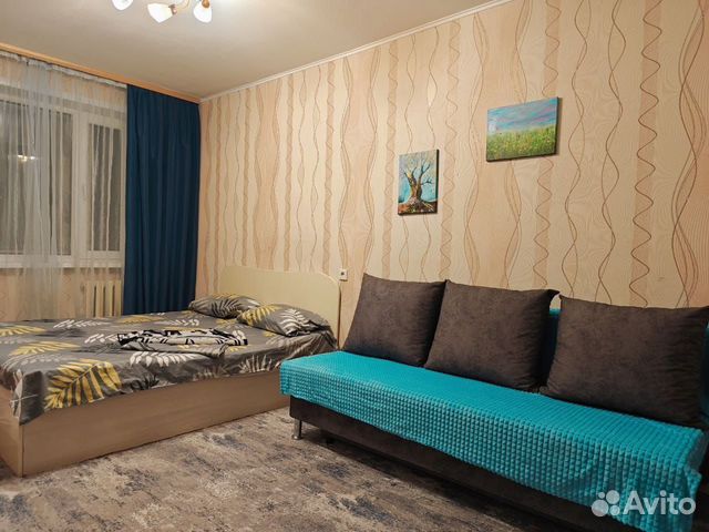 

1-к. квартира, 34 м², 3 кровати