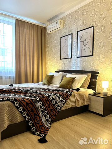 

1-к. квартира, 42 м², 3 кровати