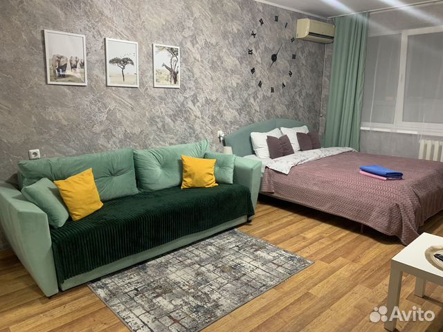 

1-к. квартира, 35 м², 2 кровати