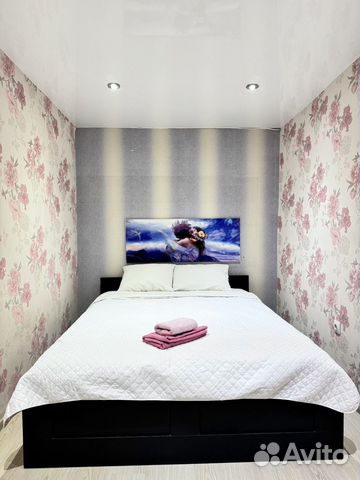 

1-к. квартира, 55 м², 3 кровати
