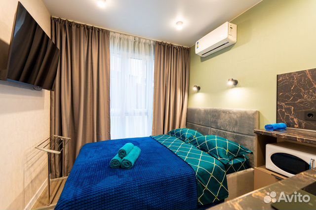 

Квартира-студия, 15 м², 1 кровать