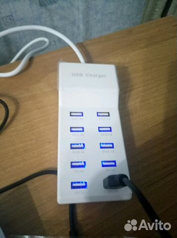 Зарядное устройство USB Charger на 10 портов