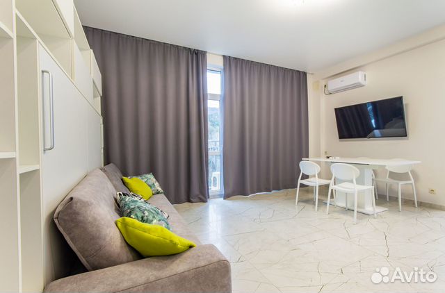 

Квартира-студия, 32 м², 2 кровати
