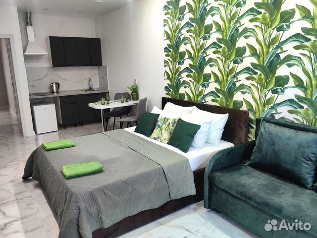 

Квартира-студия, 25 м², 3 кровати