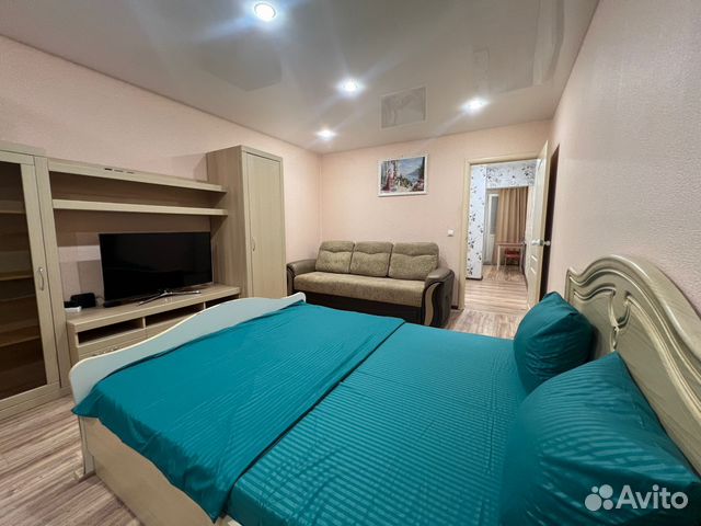 

1-к. квартира, 50 м², 2 кровати