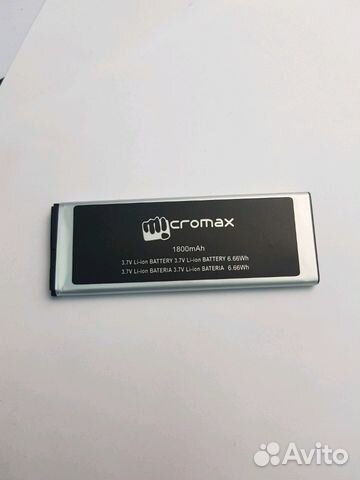 Аккумулятор Micromax Q301 Bolt оригинал