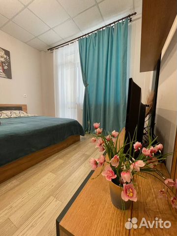 

Квартира-студия, 24 м², 2 кровати