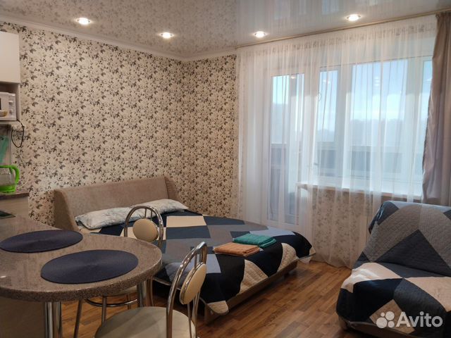 

Квартира-студия, 28 м², 2 кровати