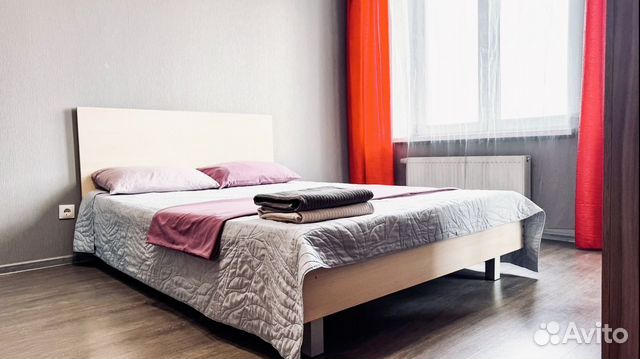 

Квартира-студия, 59 м², 2 кровати