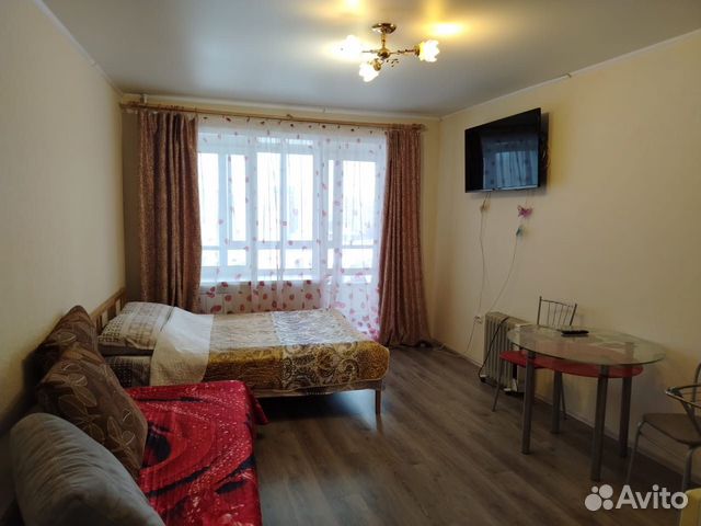 

Квартира-студия, 27 м², 1 кровать