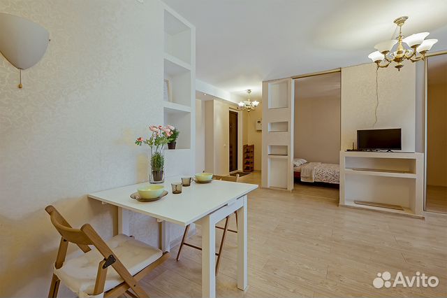 

1-к. квартира, 37 м², 2 кровати