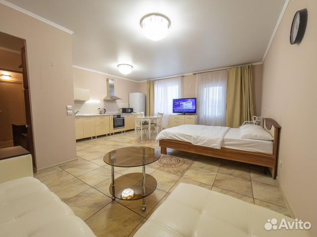 

Квартира-студия, 43 м², 2 кровати