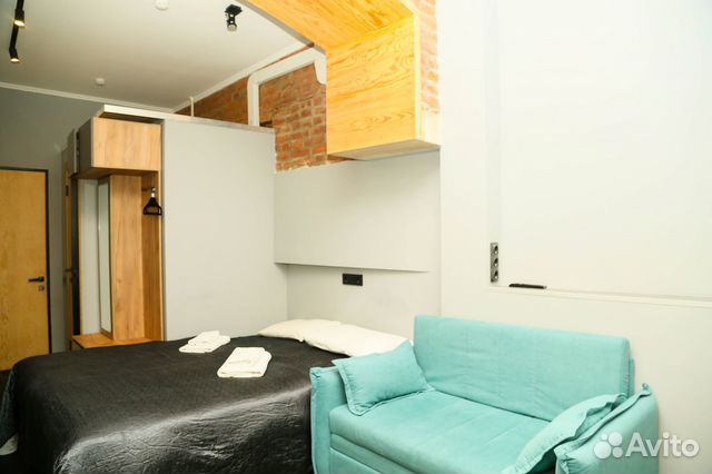 

Квартира-студия, 20 м², 2 кровати