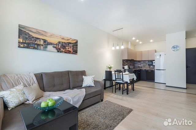 

1-к. квартира, 47 м², 2 кровати