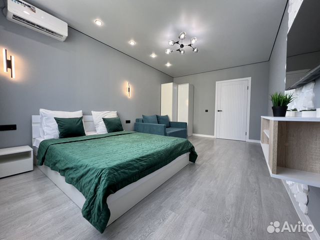 

1-к. квартира, 45 м², 2 кровати