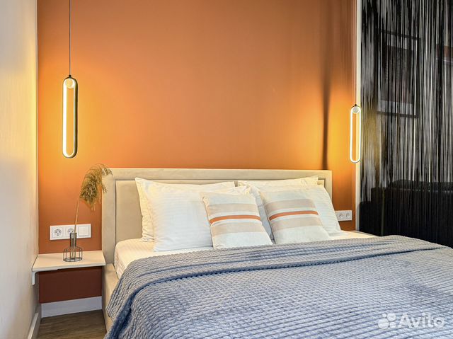 

1-к. квартира, 44 м², 2 кровати