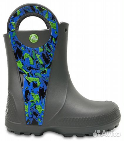 Сапоги резиновые Handle It Rain Boot Crocs 21 - 30