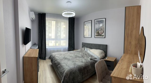 

1-к. квартира, 37 м², 2 кровати