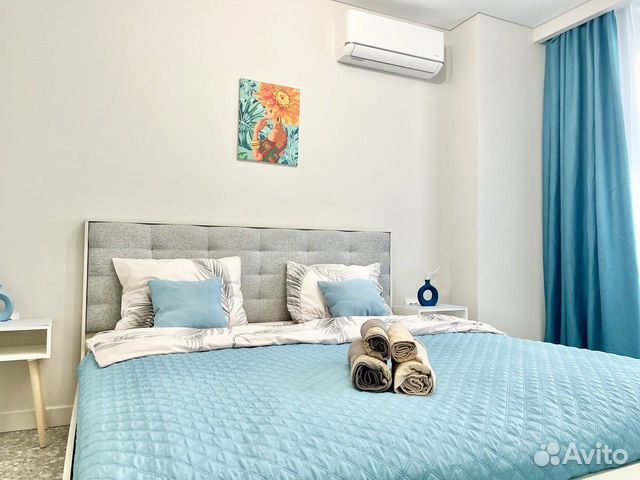 

1-к. квартира, 52 м², 2 кровати