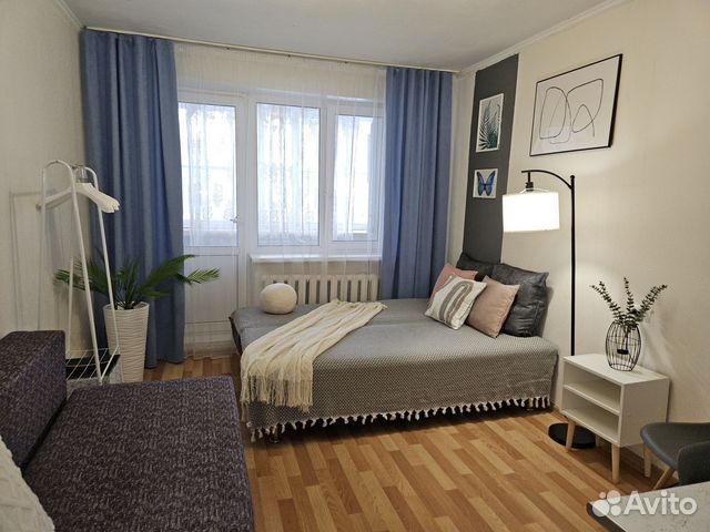 

Квартира-студия, 18 м², 2 кровати